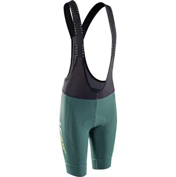 Cyklistické kalhoty LEATT Cyklistické kalhoty krátké s laclem - BIB MTB ENDURANCE 6.0 - zelená