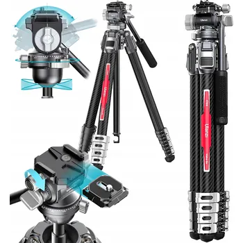 Tripod Ulanzi TT09 Video Go ARCA 148 cm šedý