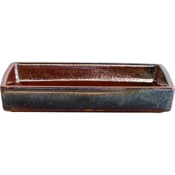 Talíř Hluboký talíř obdélníkový FLAME 22,5x17,5 cm Verlo