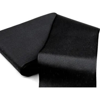 Stuha Stuha taftová šíře 10,8 cm, malé, 900 černá