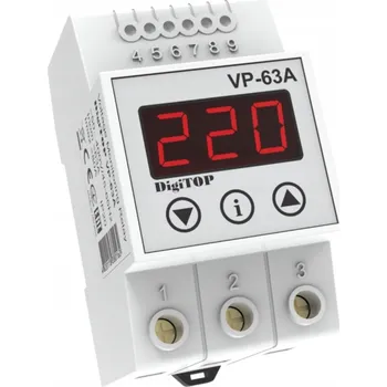 Relé Napěťové relé DigiTOP VP-63A IP20