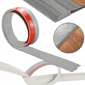 Podlahová lišta PRAHOVÁ LIŠTA 3 m, SAMOLEPICÍ PŘECHODOVÁ LIŠTA NA PODLAHU KE DVEŘÍM