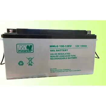 Záložní baterie MW Power Gelový akumulátor VRLA 150Ah 12V MWLG 150