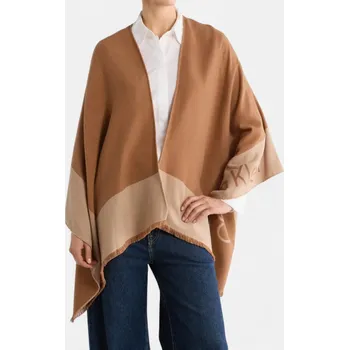 Šátek Pončo Calvin Klein - Barva Hnědá 56479 A3WS1024