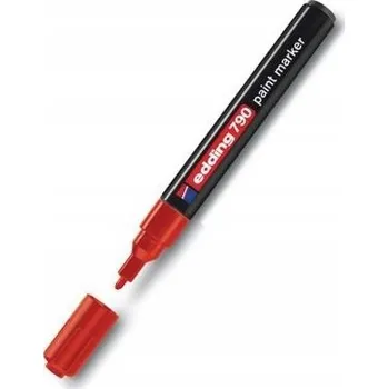 Permanentní popisovač Edding červený 1 ks