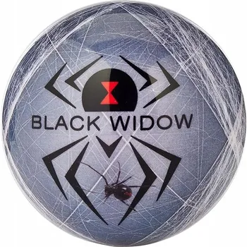 Bowlingová koule POLYESTEROVÁ KOULE NA BOWLING HAMMER BLACK WIDOW VIZ-A-BALL ŠEDO-BÍLÁ 5.4KG