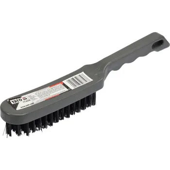 Drátěný kartáč Kartáč drátěný ruční 6 řad plast Yato