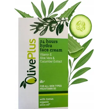 Pleťový krém HYDRATAČNÍ KRÉM NA OBLIČEJ S VITAMÍNEM E, OLIVOVÝM OLEJEM, EXTRAKTEM Z ALOE VERA A OKURKY