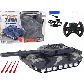 RC model auta Dálkově ovládaný tank RC Vojenské vojenské vozidlo Maskáčový