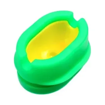 Formička s tlačítkem Flat (Zelená)