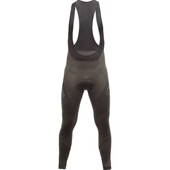 Cyklistické kalhoty Kalhoty pánské dlouhé FRESH TRASH SIGNATURE termo se šlemi zelené Velikost: S