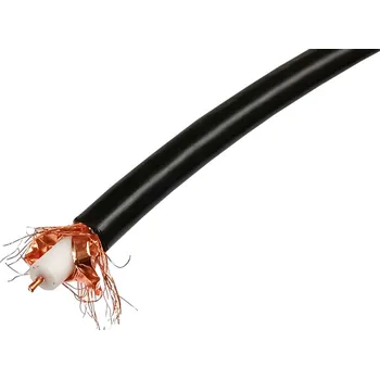 Anténní kabel Kabel - metráž KOAX H 125 CU PE BELDEN 6,8mm koaxiální kabel 75 Ohm