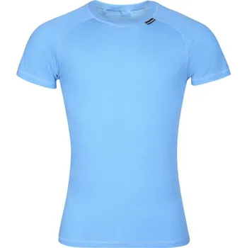 Pánské funkční triko PROGRESS Ba Nkr krátký rukáv modré Velikost: M