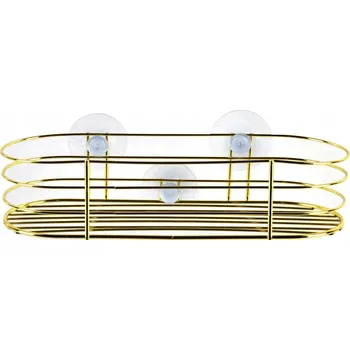 Koupelnový nábytek CARL GOLD Polička do koupelny 5x24x8,5 cm 1 patro