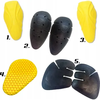 Motocyklový chránič Motocyklové chrániče ramen, loktů, kolen, kyčlí - vložky / protektory