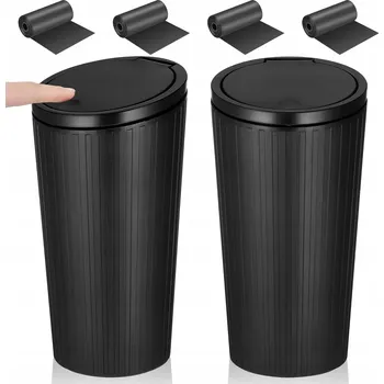 Odpadkový koš ODPADKOVÝ KOŠ AUTO KOŠ S VÍKEM X2 POPELNICE DO AUTA