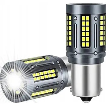 Denní svícení ŽÁROVKA P21W LED pro Denní Svícení CANBUS 12V 50W DRL Zpátečka Couvání 2ks
