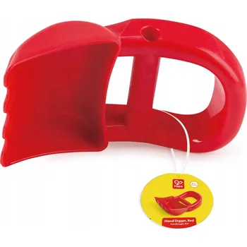 autíčko Hape Had Digger - červená