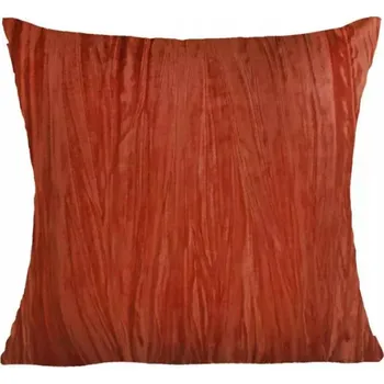 Povlak na dekorativní polštářek Dekorační povlak na polštář Velvet Style 45x45 cm korálový