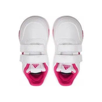 Dámské tenisky Adidas Sportovní obuv Na Suchý Zip Eko Kůže Bílá TENSAUR GW6468 vel. 21