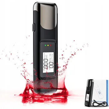 IP kamera Alkohol tester s vysokou přesností, bez náustků, LCD displej, přenosný