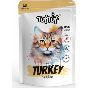 Krmivo pro kočku TUF TUF Kapsička mletý s krůtím masem pro kočky 100 g