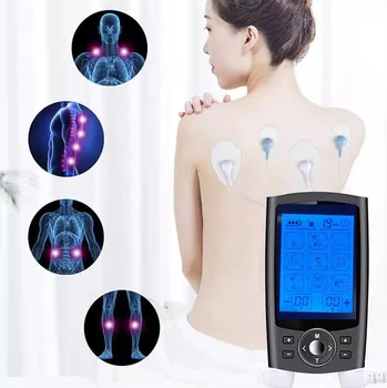 Masážní přístroj MASÁŽNÍ PŘÍSTROJ TENS EMS 36 PROGRAMŮ USB NABÍJENÍ MASÁŽ SVALŮ