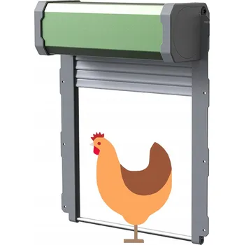 AUTOMATICKÁ DVÍŘKA DO KURNÍKU SOLÁRNÍ NAPÁJENÍ OCHRANA PŘED PREDÁTORY