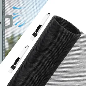 Síť proti hmyzu MOSKYTIÉRA ROLOVACÍ SÍŤ PROTI HMYZU 250 x 120 cm SÍŤKA NA OKNA A DVEŘE