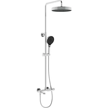 Sprchový set Sprchový termostatický nástěnný set COSY-10 + SLOUP RAINFALL, chrom (44296) HOPA