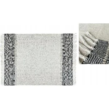 Prostěradlo Deka Krystynka bavlna 125 cm x 180 cm šedá