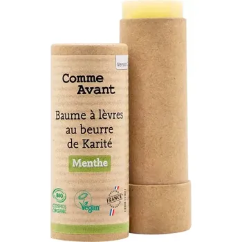 Péče o rty Comme avant Bio Balzám na rty Bambucké máslo máta 15 g