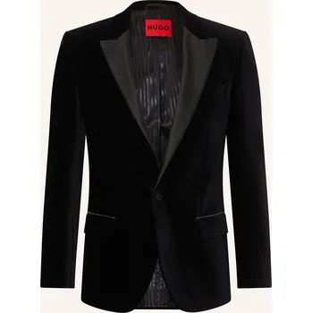 Pánské sako Hugo Pánské Slim Fit Smokingové Sako Henry Z Velvetu, 001...