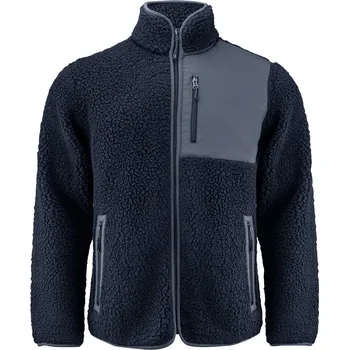 pracovní bunda James Harvest Bunda Sherpa Two-Tone Kingsley Men, fleecová, pánská COT62150000302-navy M Navy