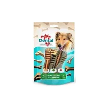 Pamlsek pro psa Dental Dual color toothbrush M 10cm/7ks