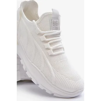 Sada pánského spodního prádla Pánské tenisky HI-POLY SYSTEM Big Star - bílé Velikost: 41