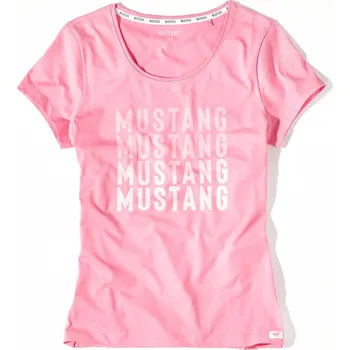 Dámské tričko MUSTANG Dámské růžové tričko ROSI L 6251_2100.720