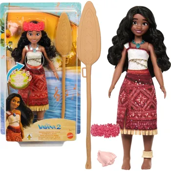 Panenka Mattel Panenka Disney Moana zpívající princezna Vaiana 2 s doplňky 27 cm