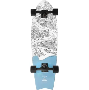 Longboard Prism Captain Complete Cruiser Board (30"|Ben Jundanian)