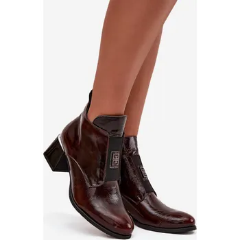 Dámská zimní obuv Boty na podpatku model 219404 Step in style 40