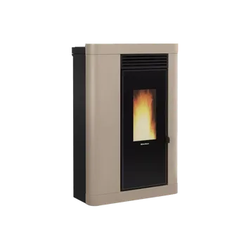 Krbová kamna Extraflame Annabella AD Evo - rozvod horkého vzduchu - béžová