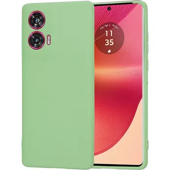 Pouzdro na mobilní telefon Kryt Motorola EDGE 50 Fusion, Techsuit SoftFlex - mint green