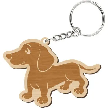 Žertovný předmět Jezevčík - přívěšek nebo klíčenka s gravírováním- Tričkový.cz