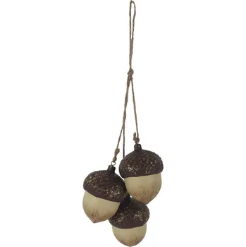 Dekorace k zavěšení žaludy D7170