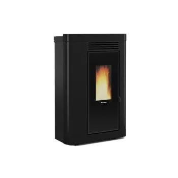 Krbová kamna Extraflame Annabella AD Evo - rozvod horkého vzduchu - černá