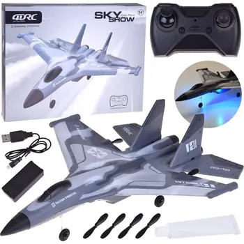 RC model letadla Sky Show lehký pěnový RC letoun s LED osvětlením a USB nabíjením