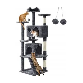 Škrabadlo pro kočky 593122 dark gray, 146 cm - A YAHEETECH