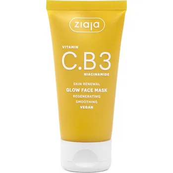 Pleťová maska Ziaja vitamín C.B3 niacinamide - rozjasňující pleťová maska 50ml rozjasňující pleťová maska 50ml