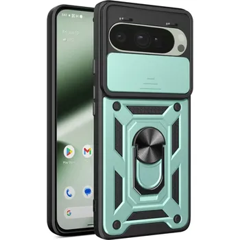 Pouzdro na mobilní telefon Kryt Google Pixel 10 / 10 Pro Techsuit CamShield Pro green