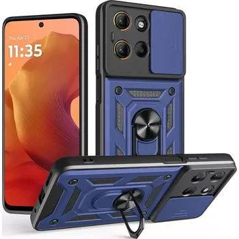 Pouzdro na mobilní telefon Kryt Motorola Moto G15 / G15 Power Techsuit CamShield Pro blue